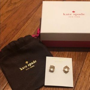 Kate Spade Clear Stone Earring